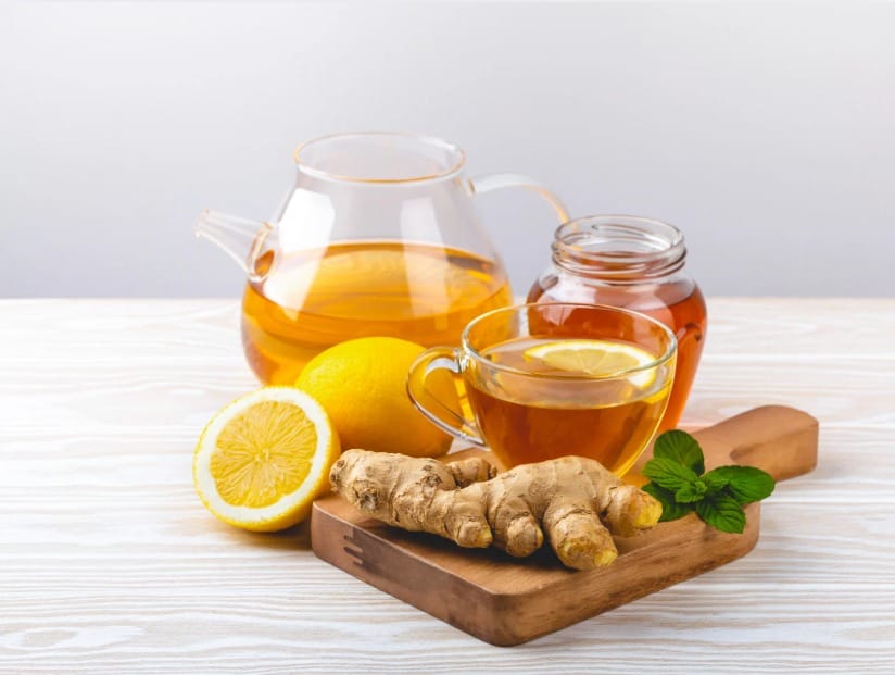 Note when using ginger honey