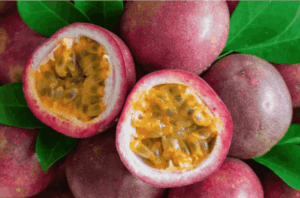 Fresh passion fruit