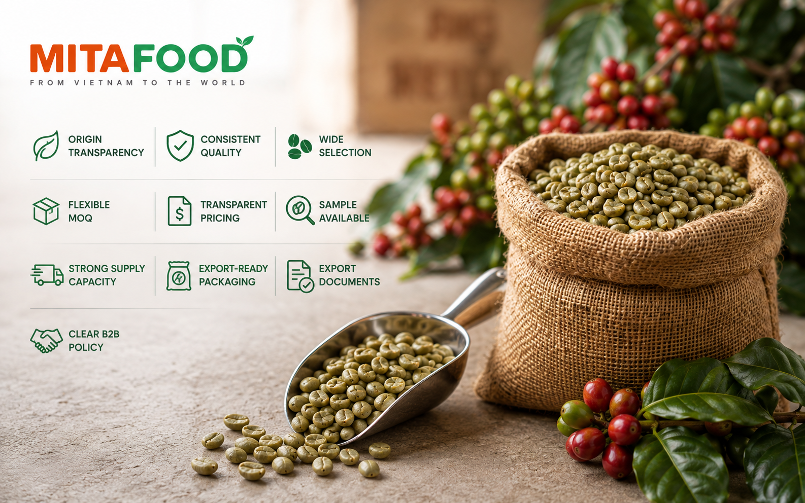 Criteria for choosing a reliable wholesale coffee supplier