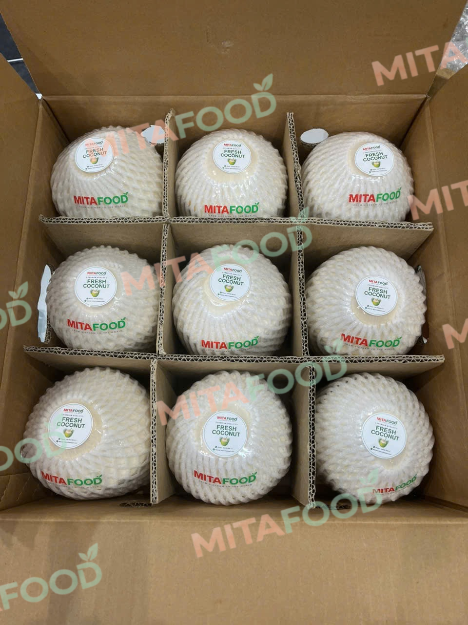 Fresh coconut export company in Vietnam: A reliable B2B sourcing partner Officially recognized raw material sourcing areas and supply self-sufficiency capabilities
